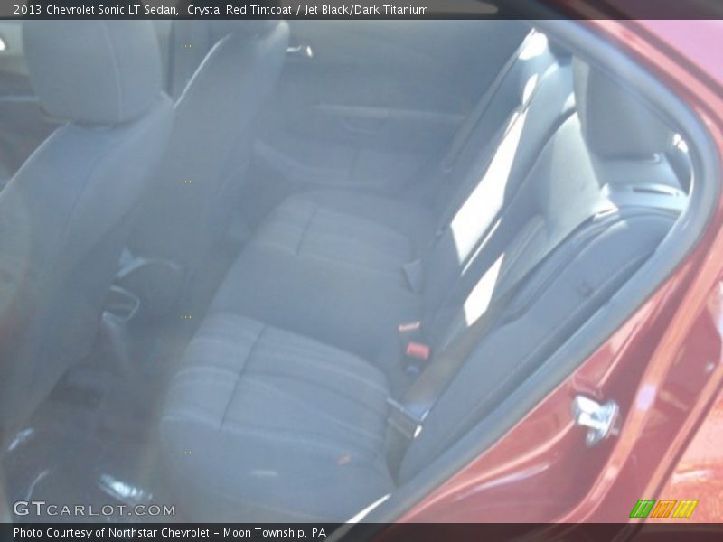 Crystal Red Tintcoat / Jet Black/Dark Titanium 2013 Chevrolet Sonic LT Sedan