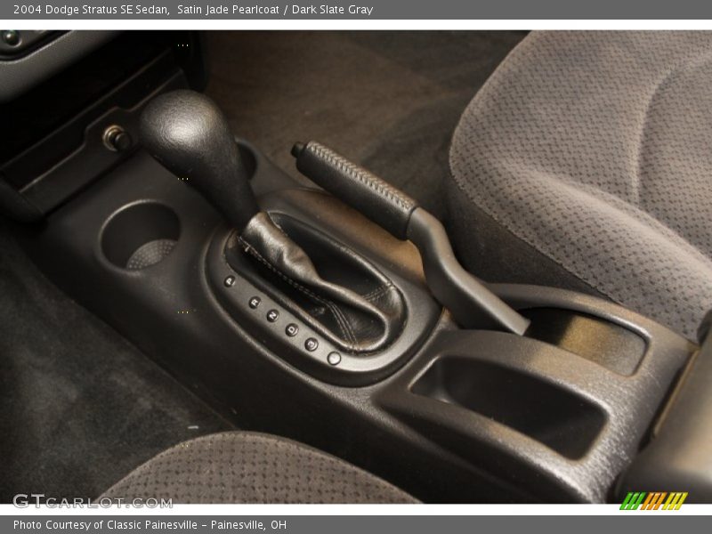 Satin Jade Pearlcoat / Dark Slate Gray 2004 Dodge Stratus SE Sedan