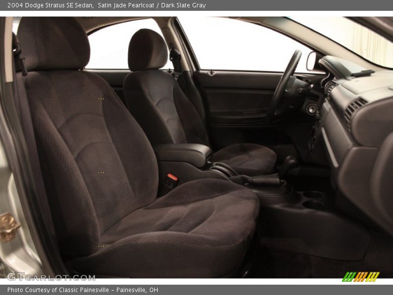 Satin Jade Pearlcoat / Dark Slate Gray 2004 Dodge Stratus SE Sedan