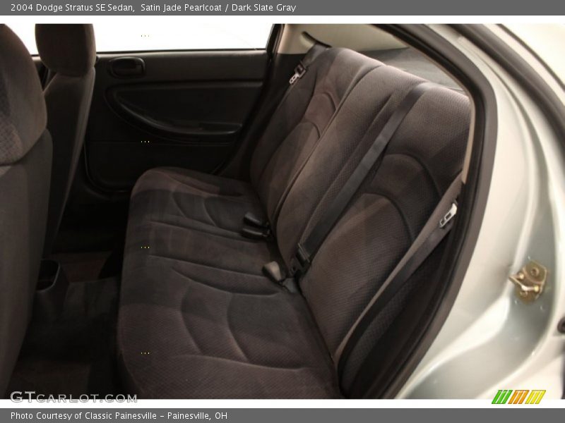 Satin Jade Pearlcoat / Dark Slate Gray 2004 Dodge Stratus SE Sedan
