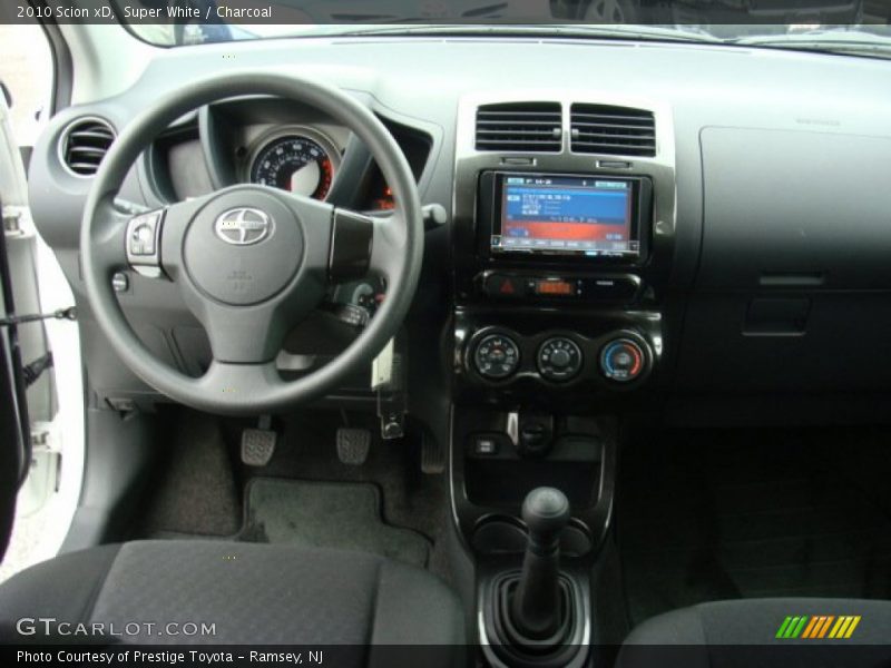 Super White / Charcoal 2010 Scion xD