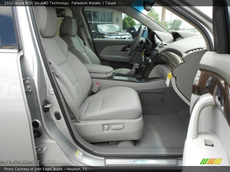 Palladium Metallic / Taupe 2012 Acura MDX SH-AWD Technology