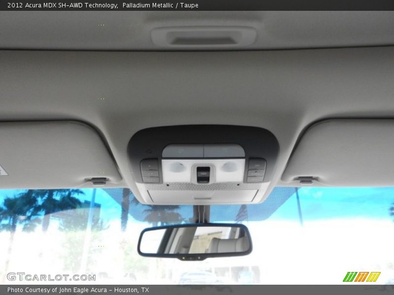 Palladium Metallic / Taupe 2012 Acura MDX SH-AWD Technology