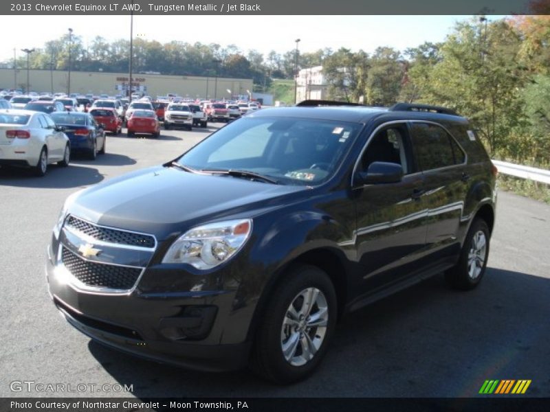 Tungsten Metallic / Jet Black 2013 Chevrolet Equinox LT AWD