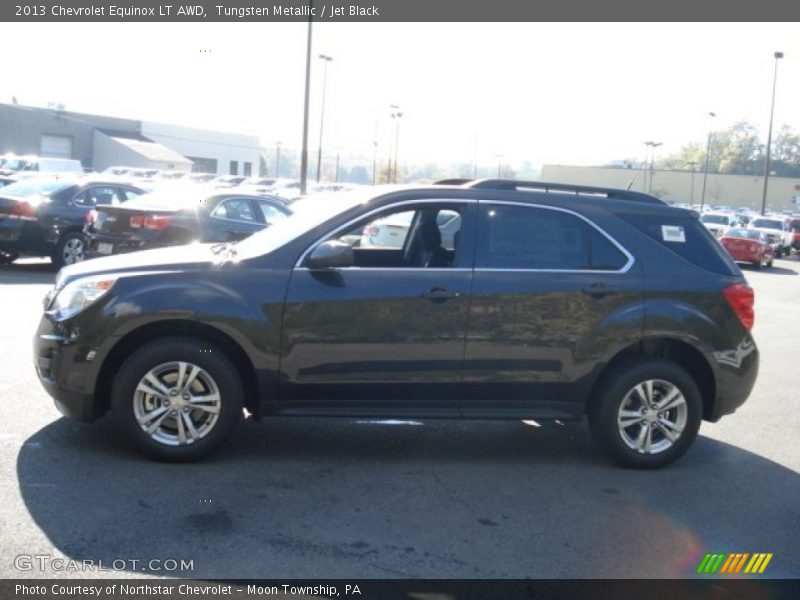 Tungsten Metallic / Jet Black 2013 Chevrolet Equinox LT AWD