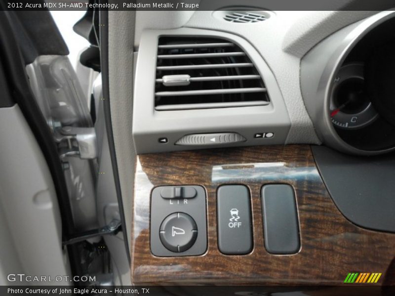 Palladium Metallic / Taupe 2012 Acura MDX SH-AWD Technology