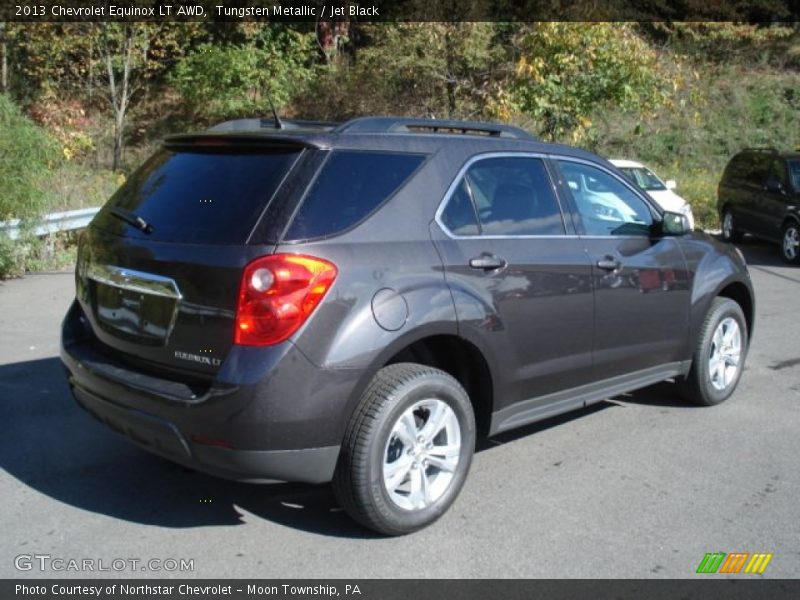 Tungsten Metallic / Jet Black 2013 Chevrolet Equinox LT AWD