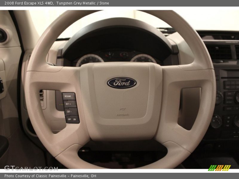Tungsten Grey Metallic / Stone 2008 Ford Escape XLS 4WD