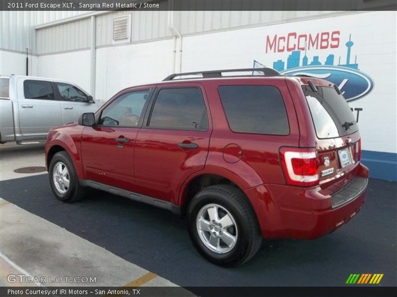 Sangria Red Metallic / Stone 2011 Ford Escape XLT