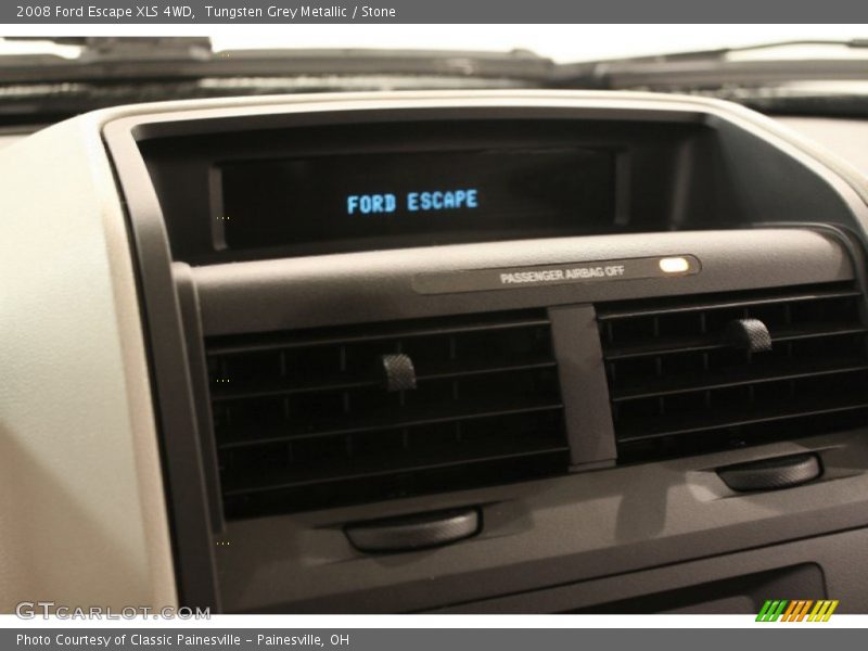 Tungsten Grey Metallic / Stone 2008 Ford Escape XLS 4WD