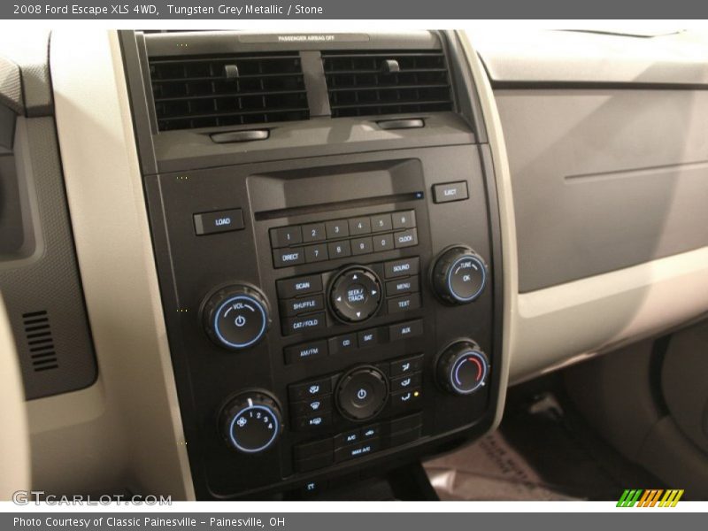 Tungsten Grey Metallic / Stone 2008 Ford Escape XLS 4WD