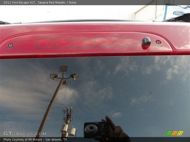 Sangria Red Metallic / Stone 2011 Ford Escape XLT