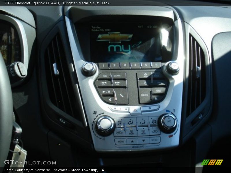Tungsten Metallic / Jet Black 2013 Chevrolet Equinox LT AWD