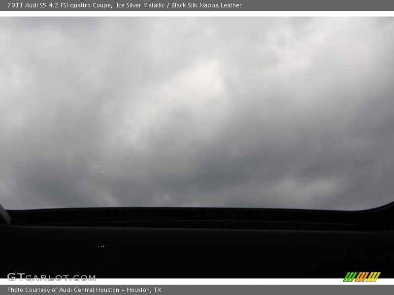 Ice Silver Metallic / Black Silk Nappa Leather 2011 Audi S5 4.2 FSI quattro Coupe