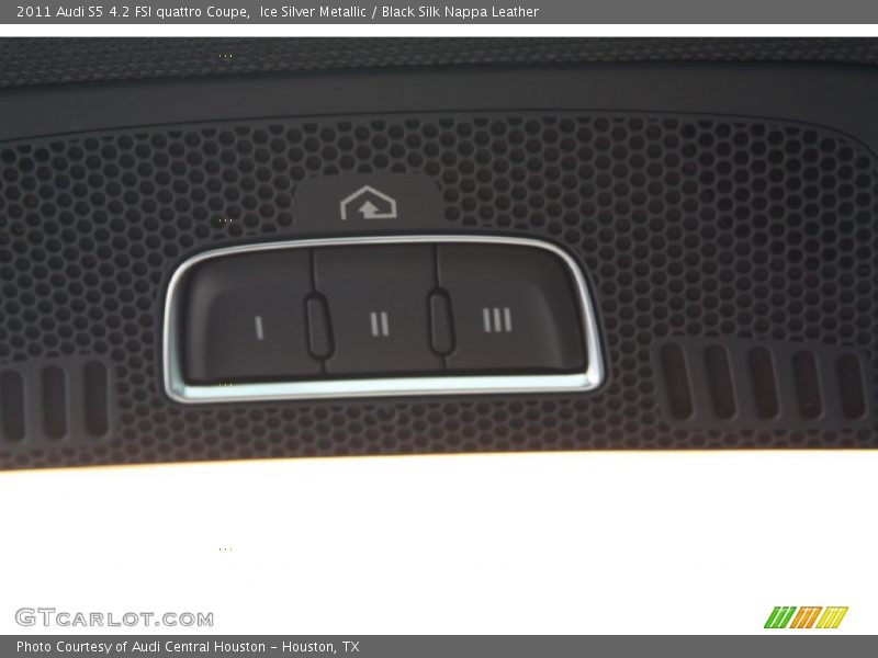 Ice Silver Metallic / Black Silk Nappa Leather 2011 Audi S5 4.2 FSI quattro Coupe