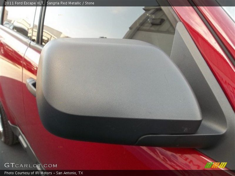 Sangria Red Metallic / Stone 2011 Ford Escape XLT