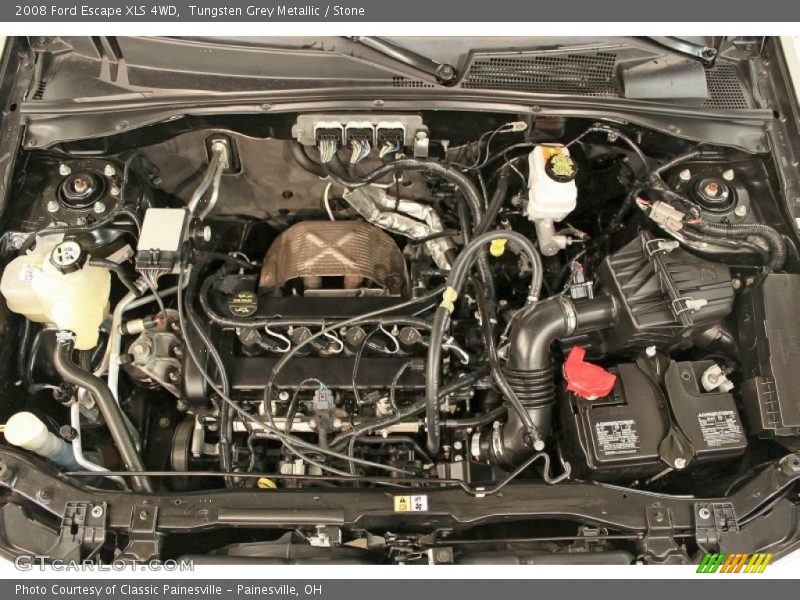 Tungsten Grey Metallic / Stone 2008 Ford Escape XLS 4WD