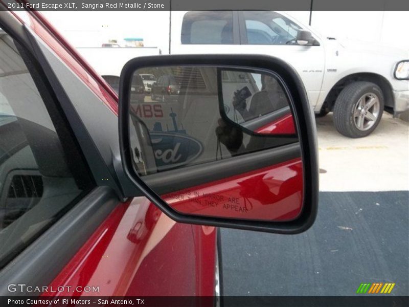 Sangria Red Metallic / Stone 2011 Ford Escape XLT