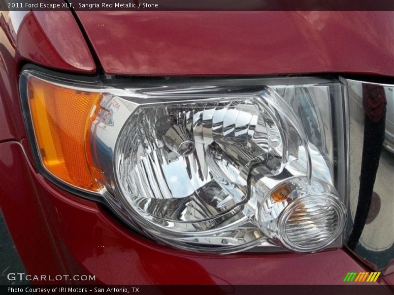 Sangria Red Metallic / Stone 2011 Ford Escape XLT