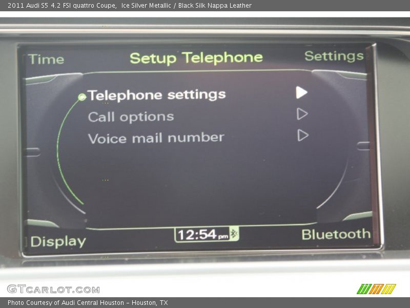 Ice Silver Metallic / Black Silk Nappa Leather 2011 Audi S5 4.2 FSI quattro Coupe