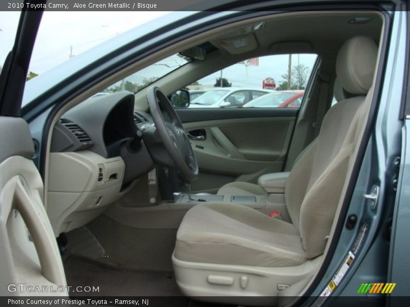 Aloe Green Metallic / Bisque 2010 Toyota Camry