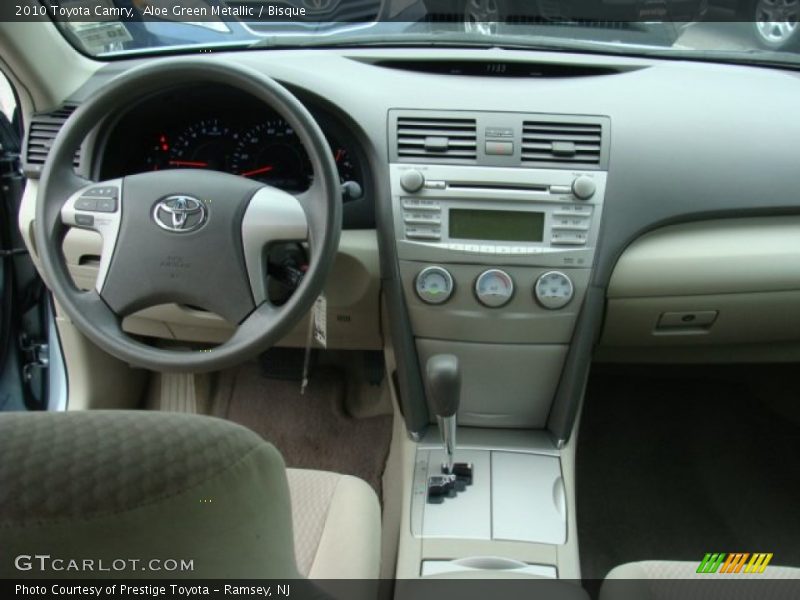 Aloe Green Metallic / Bisque 2010 Toyota Camry