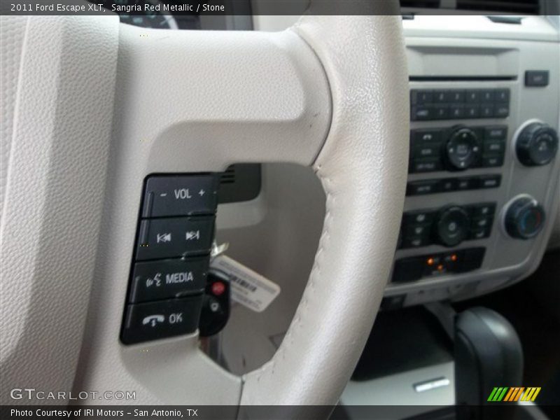 Sangria Red Metallic / Stone 2011 Ford Escape XLT