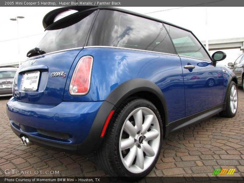 Hyper Blue Metallic / Panther Black 2005 Mini Cooper S Hardtop
