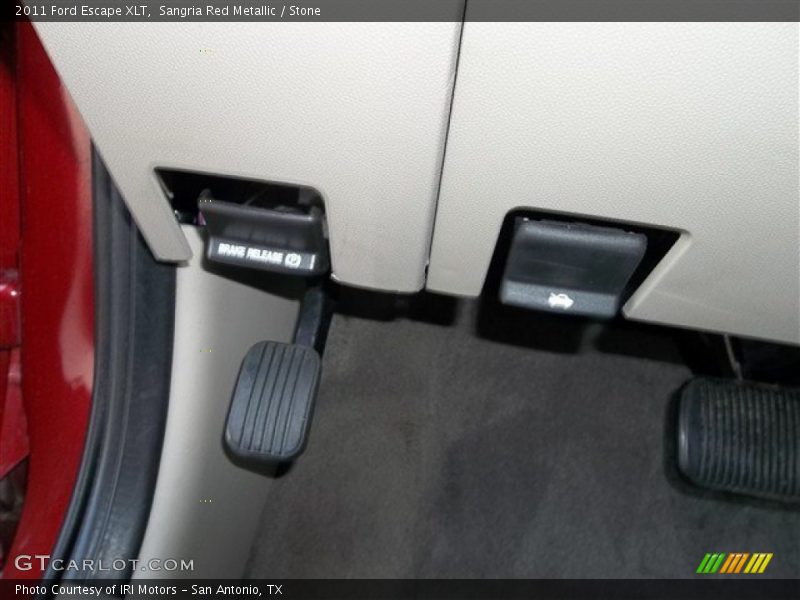 Sangria Red Metallic / Stone 2011 Ford Escape XLT