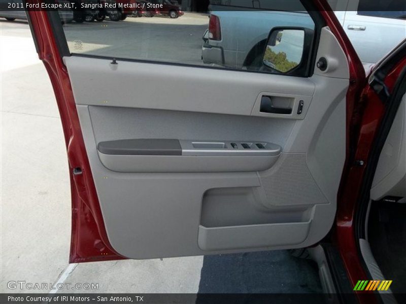 Sangria Red Metallic / Stone 2011 Ford Escape XLT