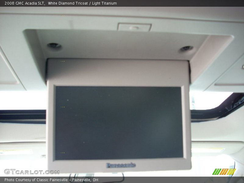White Diamond Tricoat / Light Titanium 2008 GMC Acadia SLT