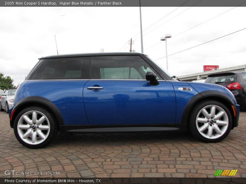 Hyper Blue Metallic / Panther Black 2005 Mini Cooper S Hardtop