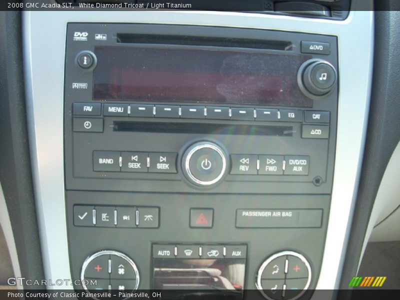 White Diamond Tricoat / Light Titanium 2008 GMC Acadia SLT