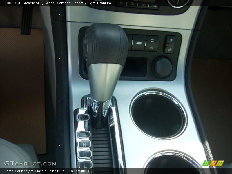 White Diamond Tricoat / Light Titanium 2008 GMC Acadia SLT