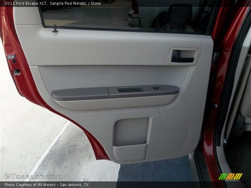Sangria Red Metallic / Stone 2011 Ford Escape XLT