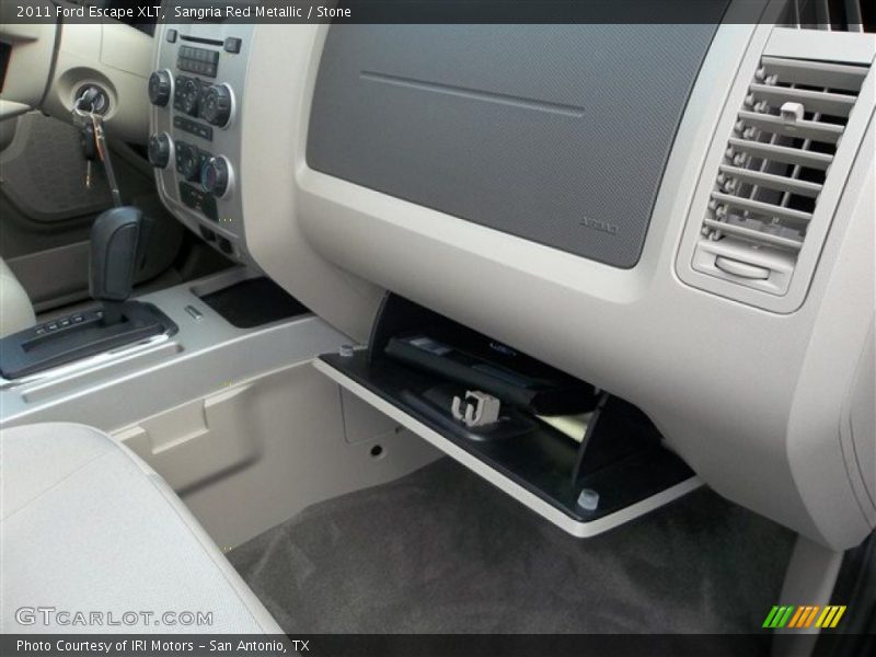 Sangria Red Metallic / Stone 2011 Ford Escape XLT