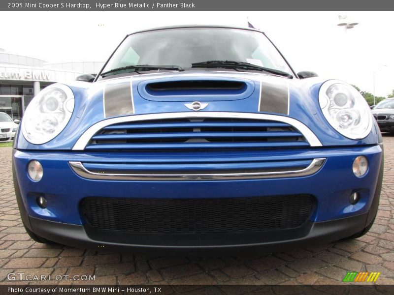 Hyper Blue Metallic / Panther Black 2005 Mini Cooper S Hardtop