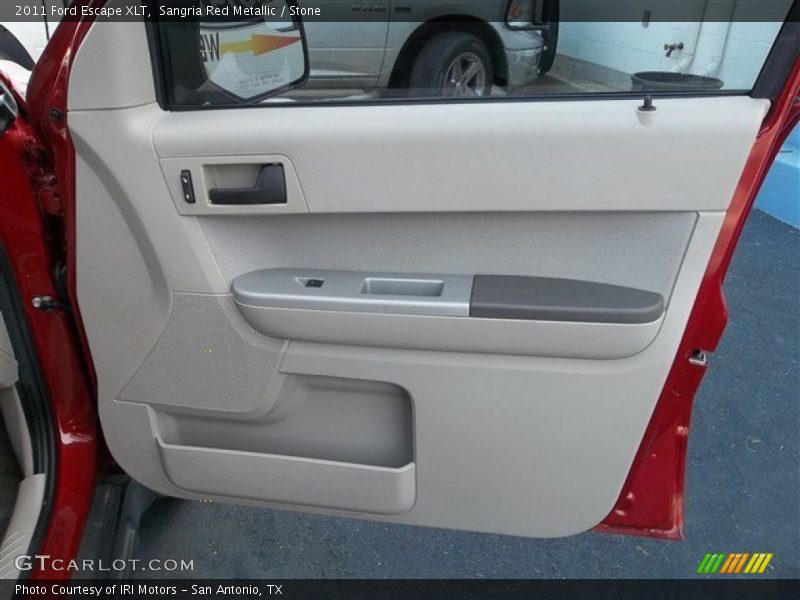 Sangria Red Metallic / Stone 2011 Ford Escape XLT