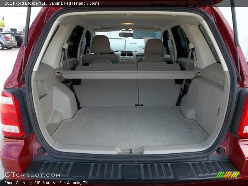 Sangria Red Metallic / Stone 2011 Ford Escape XLT