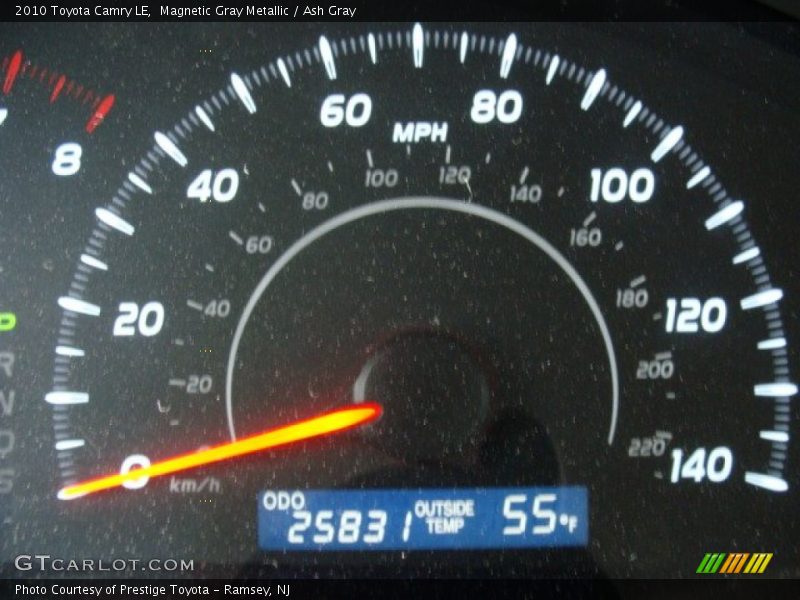 Magnetic Gray Metallic / Ash Gray 2010 Toyota Camry LE