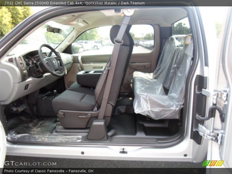 Quicksilver Metallic / Dark Titanium 2012 GMC Sierra 2500HD Extended Cab 4x4