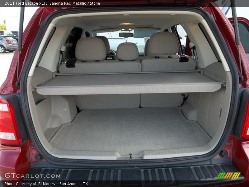 Sangria Red Metallic / Stone 2011 Ford Escape XLT