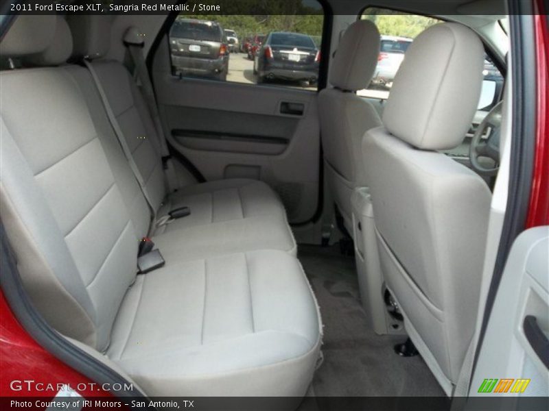Sangria Red Metallic / Stone 2011 Ford Escape XLT
