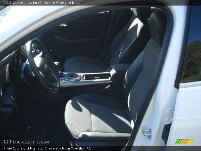 Summit White / Jet Black 2013 Chevrolet Malibu LT