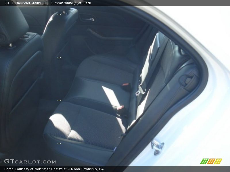 Summit White / Jet Black 2013 Chevrolet Malibu LT