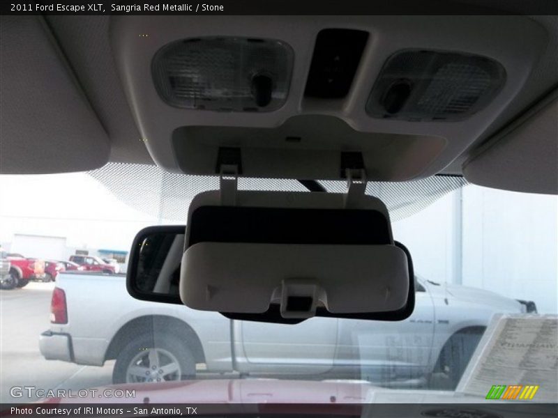 Sangria Red Metallic / Stone 2011 Ford Escape XLT