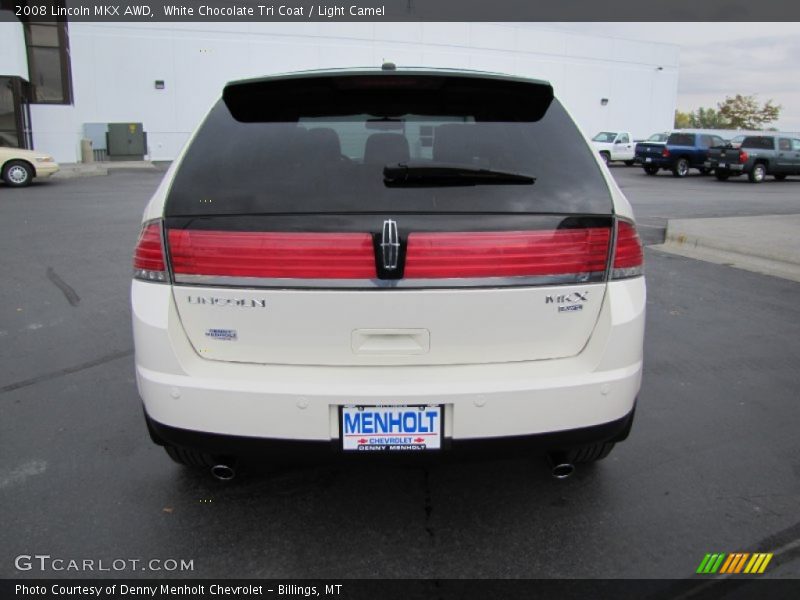 White Chocolate Tri Coat / Light Camel 2008 Lincoln MKX AWD