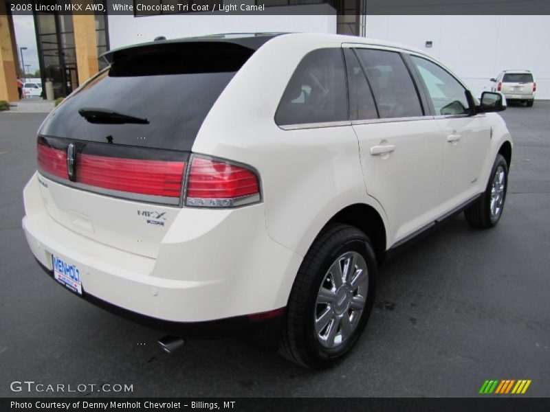 White Chocolate Tri Coat / Light Camel 2008 Lincoln MKX AWD