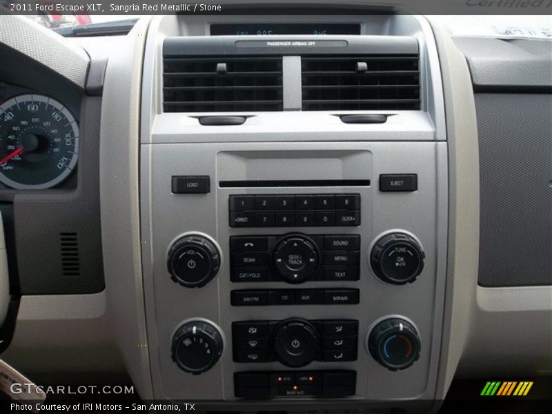 Sangria Red Metallic / Stone 2011 Ford Escape XLT
