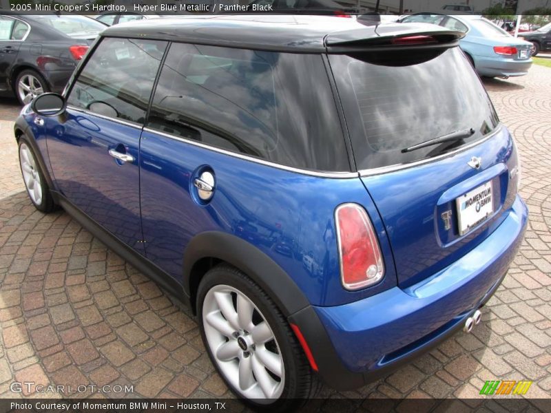 Hyper Blue Metallic / Panther Black 2005 Mini Cooper S Hardtop